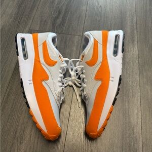 Nike Air Max 1 86 OG G Golf Shoe White Ceramic Orange DV1403-118 Men’s